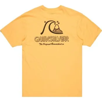 Pánské tričko TRIKO QUIKSILVER Evo Original Bs - žlutá - XL + při osobním odběru 702 Kč
