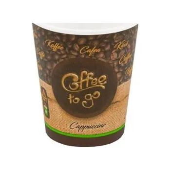 Jednorázové nádobí Papírový kelímek na kávu coffee to go 280 ml (8 oz), průměr 80 mm, 50 ks