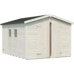 Palmako Domek na nářadí DAN 9,9 m² Barva: Bílá, máčení