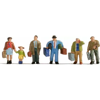 Modelová železnice Postavičky Cestující H0 - Noch 15224 (Figurky H0 1:87)