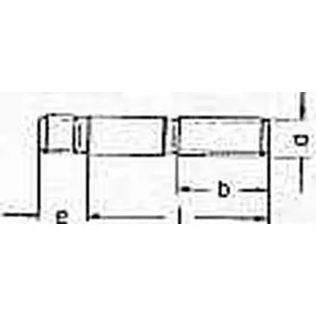 Šroub šroub M10x18 BEZ PÚ 5.8 závrtný do Al-hliník DIN 835