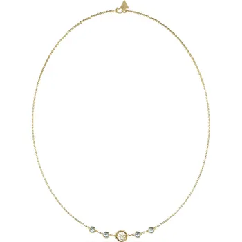 Šperk Guess Luxusní pozlacený náhrdelník Petra JUBN05097JWYGAQT/U + 2 měsíce na vrácení zboží