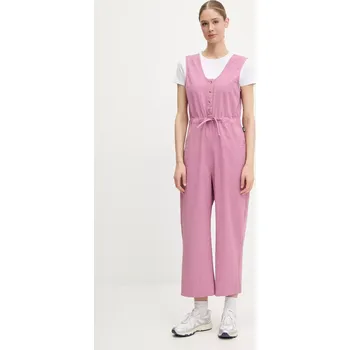 Dámský overall Bavlněná kombinéza Picture Trinket růžová barva, WJJ0098 34X, vel. S