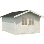 Palmako Zahradní domek LOTTA 10,0 m² Barva: Bílá, máčení