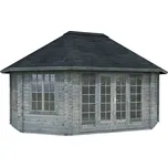 Palmako Altán HANNA 20,3 m² Barva: Šedá, máčení