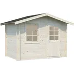Palmako Zahradní domek KLARA 4,7 m² Barva: Bílá, máčení