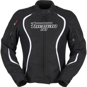 Moto bunda FURYGAN bunda ODESSA dámská black/white - 2XL