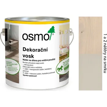 Olej na dřevo Osmo dekorační vosk - intenzivní odstíny 3181 křemen 0,75l