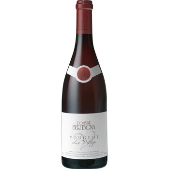 Víno Archivní víno 2019 Vougeot Village rouge, Domaine Bertagna, 0,75l Domaine Bertagna