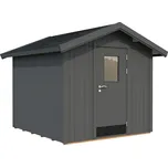 Palmako Domek na nářadí LUCAS 5,4 m² Barva: Tmavě šedá RAL7012 + tmavě šedá RAL7012, nátěr