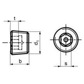 Spojovací materiál zátka M12x1.5 ZINEK 5.8 vypouštěcí DIN 906