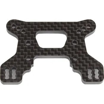 RC model B74.1 přední uhlíkové parohy/držáky tlumičů, 23 mm, 1 ks.