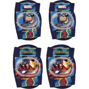 Sada chráničů Sada Chrániče kolen a loktů 4 ks Avengers uni