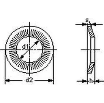 podložka podložka 10.2x20 ZINEK Rip-lock BN 80598/42169.01