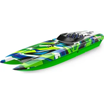 RC model lodě Traxxas DCB M41 Brushless TSM RTR - Traxxas DCB M41 RTR oranžová + doprava zdarma