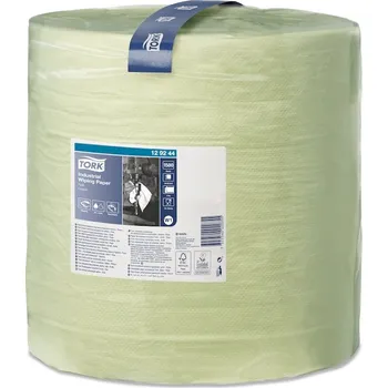 Utěrka Tork 129244 Průmyslová papírová utěrka W1, 2-vrstvá, zelená, 510 m