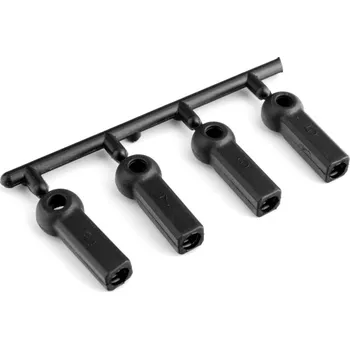 RC vybavení Plastové kloubky 4.9 mm uzavřené (4 ks)