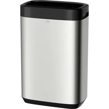 Odpadkový koš Tork 460011 Odpadkový koš B1 50 L ,černý-nerez