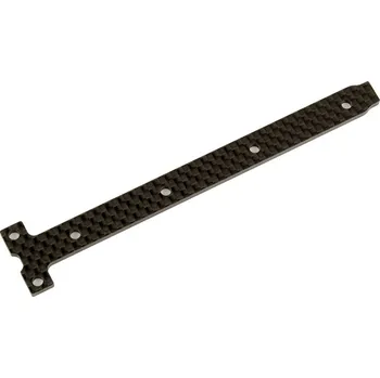 RC model B74 uhlíková zadní spodní výztuha podvozku, 1 ks.