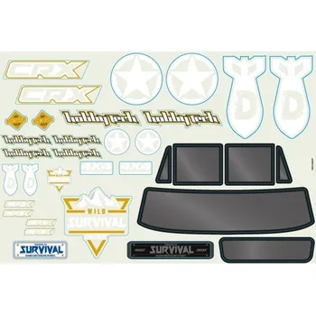 RC model auta Nálepky CRX RTR