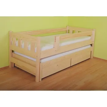 Postel Truhlářství Miroslav Šteker Jednolůžková dětská postel Marcela PLUS Varianta produktu: Základní varianta, Zvolte rozměr matrace (cm): 200 x 90