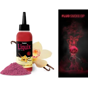 Návnadové aroma Fluo dip Delphin SNAX LiquiX 100ml Příchutě: Scopex - Vanilka