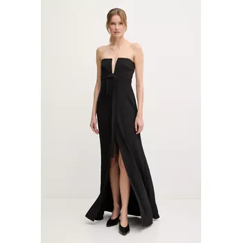 Dámské šaty Šaty Sandro Ferrone S23XBEBUSSOLE černá 99X, vel. 36