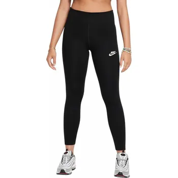 Dámské legíny Dětské sportovní 7/8 legíny s vysokým pasem Nike G NSW CLSSC HR TIGHTS LBR černé FZ5583-010 - M | UK 13 | US 14