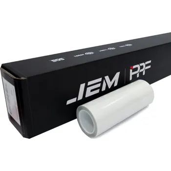 Polep vozidla JEM PPF white to black - bílá/tmavá (1,5m x 0,3m) ochranná zatmavovací fólie na světla