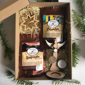 Káva Vánoční dárková sada kávy velká 2. Druh mletí kávy: Turecká káva