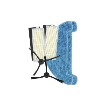 Sada příslušenství pro robotický vysavač Kartáčky, HEPA filtry pro vysavač Značení ETA 251200090 sada a mopy 6ks