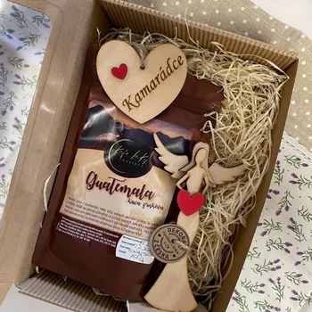 Káva Dárkové balení kávy pro kamarádku Druh mletí kávy: Zrno Dárek pro kamarádku