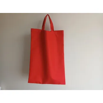 Marionetino |Textilní taška červená na loutky a kulisy | Kufrik.cz Pevná, nepromokavá kočárkovina