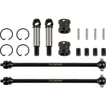 RC model FT B74 přední DCV poloosy, 70,5mm, 2 ks.