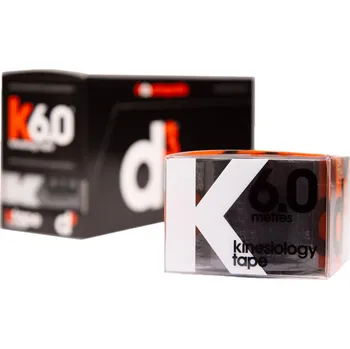 Tejpovací páska Kineziologický tejp D3 K6.0 černá 4 barvy