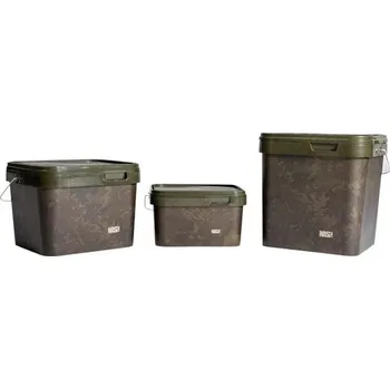 Nash Kbelík Spot On Rectangular Bucket Camo - 5L