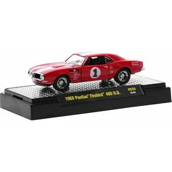 autíčko Pontiac Firebird 400 H.O. #1 1968 1:64 - M2 Machines Pontiac Firebird 400 H.O. - kovový model auta