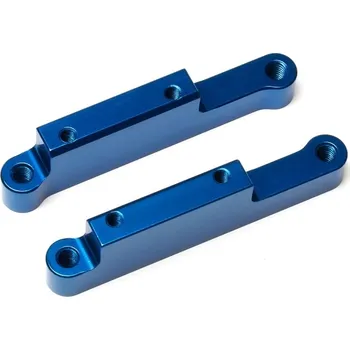RC model RC8B3 hliníkové motorové lože, modré, 1 pár