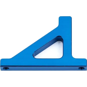 RC model B64 přední hliníková vzpěra šasi, modrá, 1 ks.