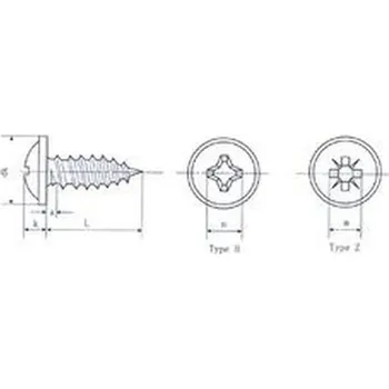 Spojovací materiál šroub do plechu 4.2x13 ZINEK límec DIN 968C-H