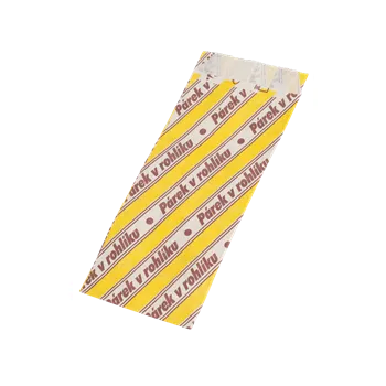 Sáček na potraviny Sáčky na párek v rohlíku (80x200x25 mm), 300 ks