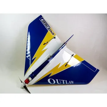 RC model letadla 36" E-Outlaw V2 0,94m - modro - žlutá + doprava zdarma