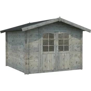 Zahradní domek Palmako Zahradní domek LOTTA 7,3 m² Barva: Šedá, máčení