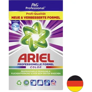 Prací prášek Ariel prací prášek 110 dávek Professional Color 6,6 kg (Dovoz: Německo)