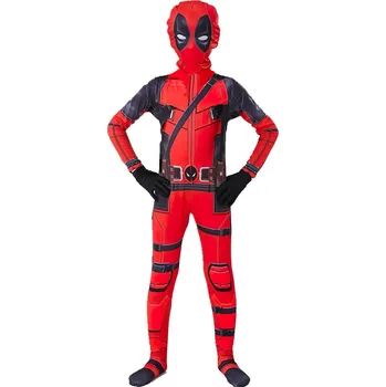 Karnevalový kostým Dětský kostým Deadpool s maskou 134-146 XL