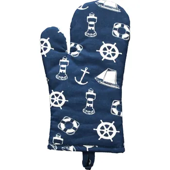 SEA Club Rukavice do trouby - námořní, oboustranný vzor, bavlna, 17x30cm