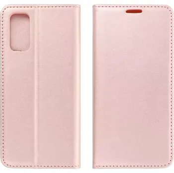 Pouzdro na mobilní telefon Pouzdro Magnet Book Flexi Samsung Galaxy A21s Růžové