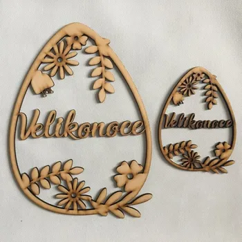 Velikonoční dekorace Velikonoční kraslice výřez 2 rozměry Rozměry: 34 cm