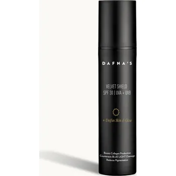 Make-up DAFNA'S PERSONAL SKINCARE Dafna's Skincare Velvet Shield SPF 30 - Tónovaná denní regenerační péče s ochranou 50 ml