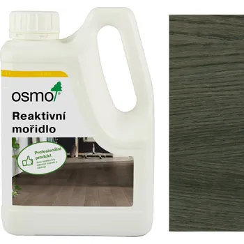 barva a nátěr na dřevo Osmo reaktivní mořidlo na dubové dřevo 6658 šedý intenziv 1l